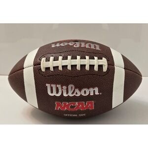 Wilson NCAA Official Size Football – Model WTF1570 AFX